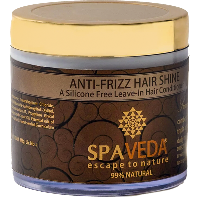 Anti-frizz hair shine Silicone free leave-in hair conditioner