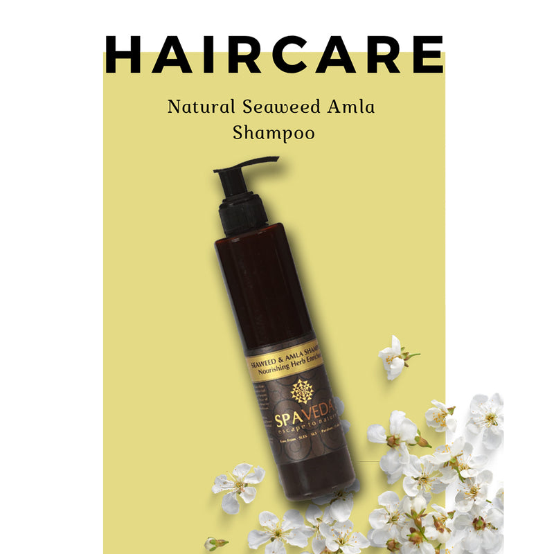 Seaweed Amla Shampoo, Volumising And Hair Growth Shampoo