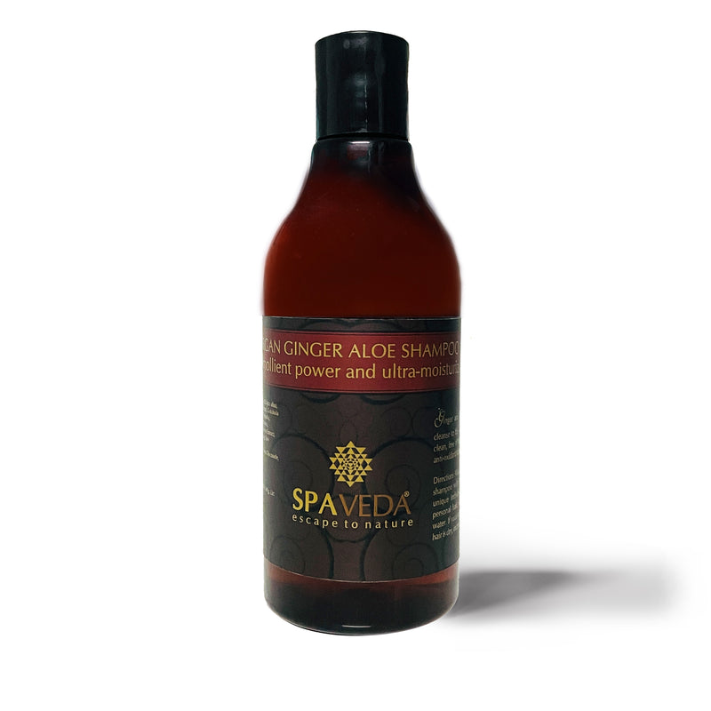 Argan Ginger Aloe Shampoo  | Hydrating & Lightweight Volume | Sulfate-Free
