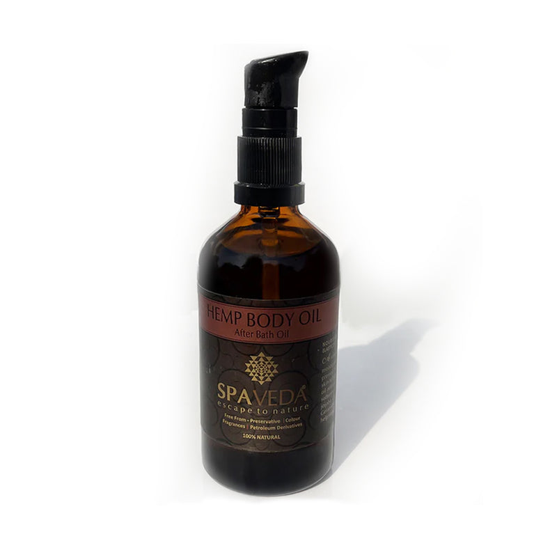Lightweight Body Oil for All Skin Types - Conditioning Body Nourishing with Natural Hemp Seed Oil