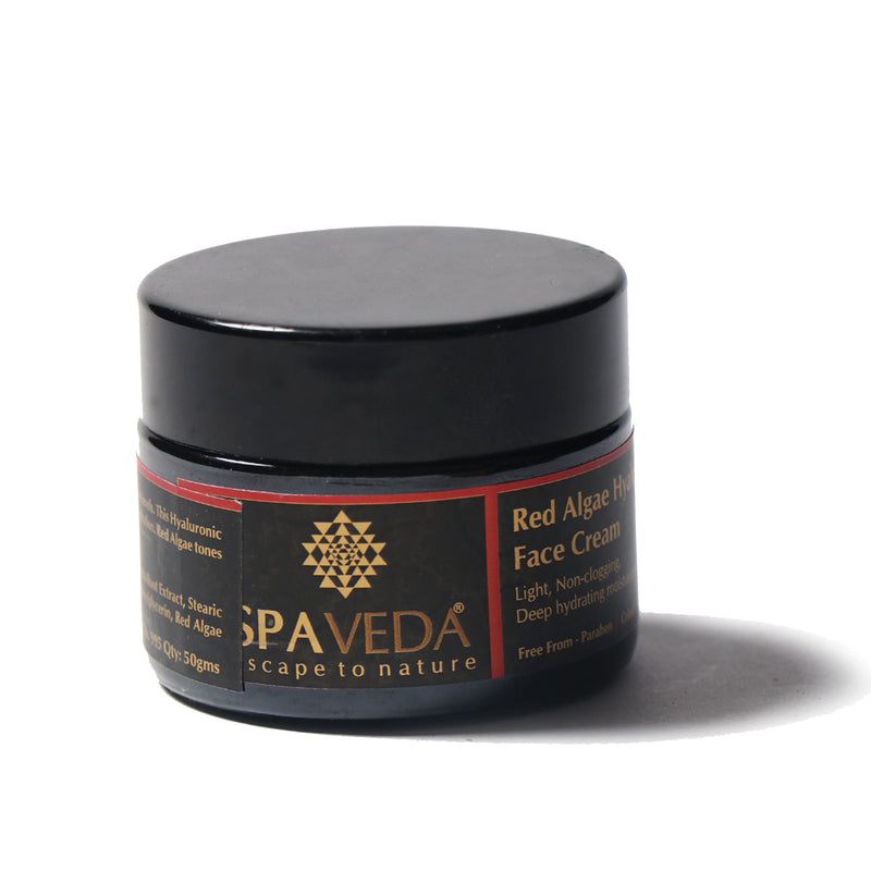Red algae Hyaluronic Acid Hydrating  Face Moisturiser to Hydrate & Smooth wrinkles and fine lines